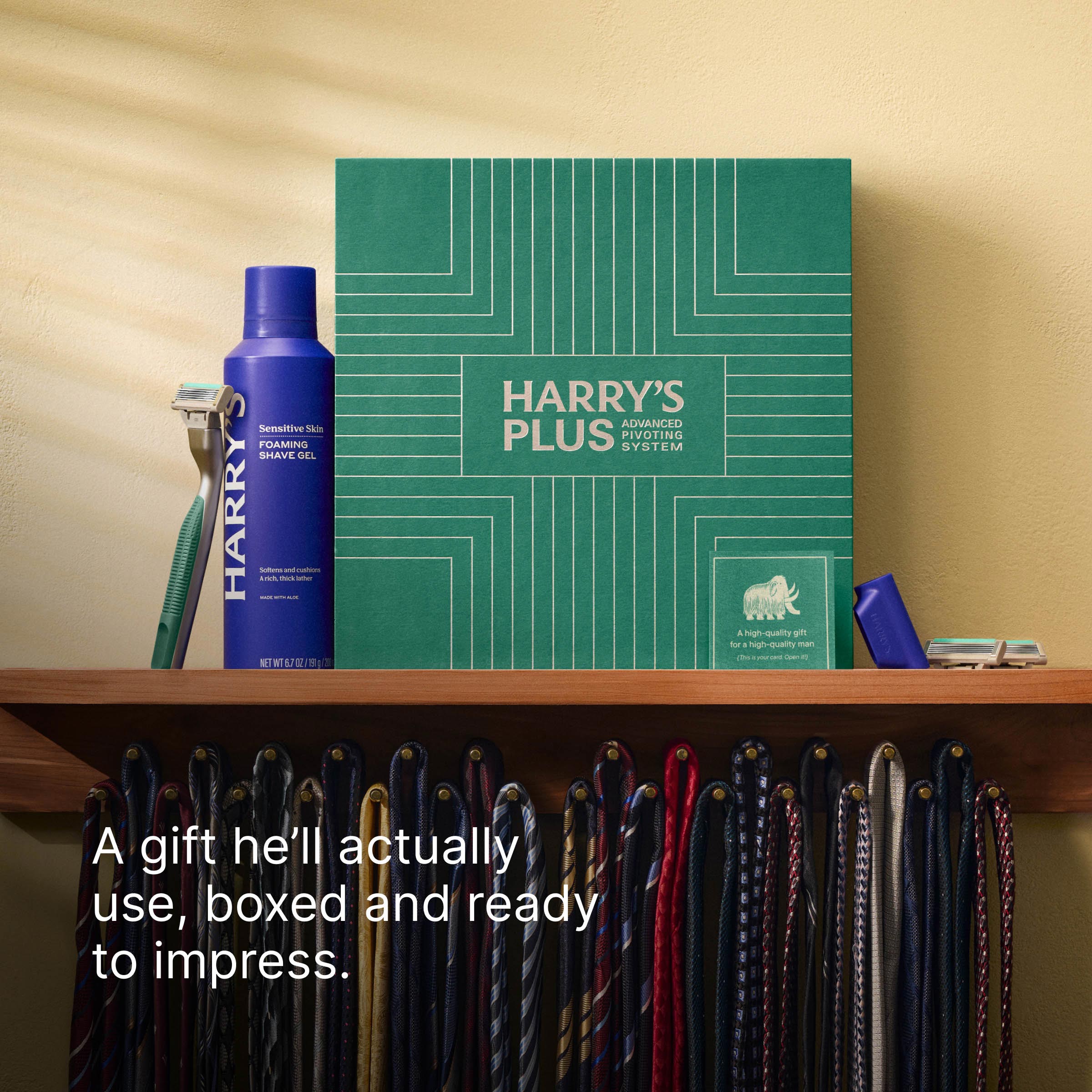 Harry’s Plus Fathers Day Gift Set - Shower Ready Close Shave Tools