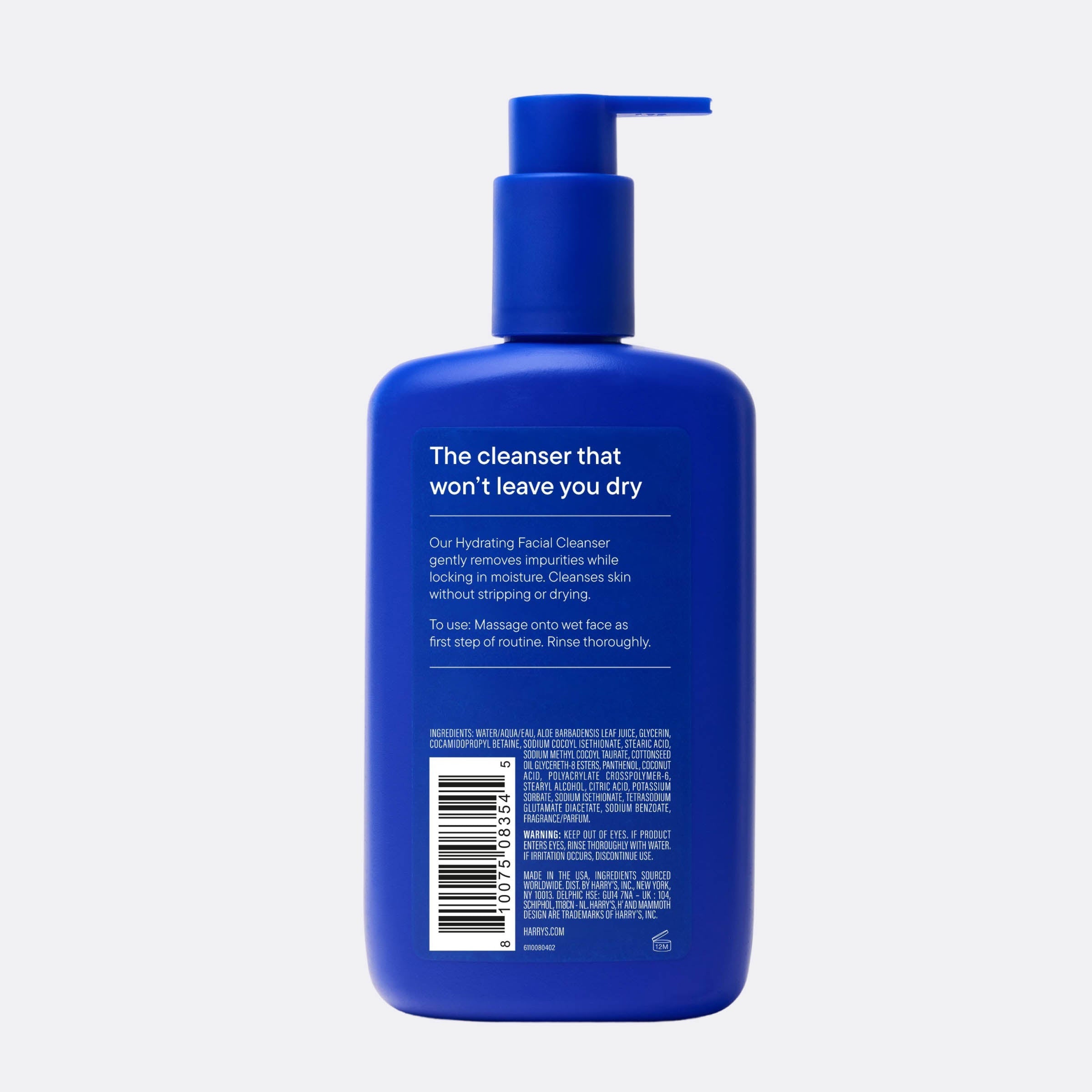 Hydrating Facial Cleanser 9oz - Everyday Sensitive Shave Care