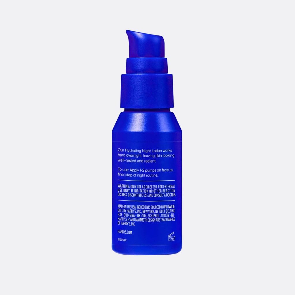 Hydrating Night Lotion 1.7oz - Grooming Face Wash