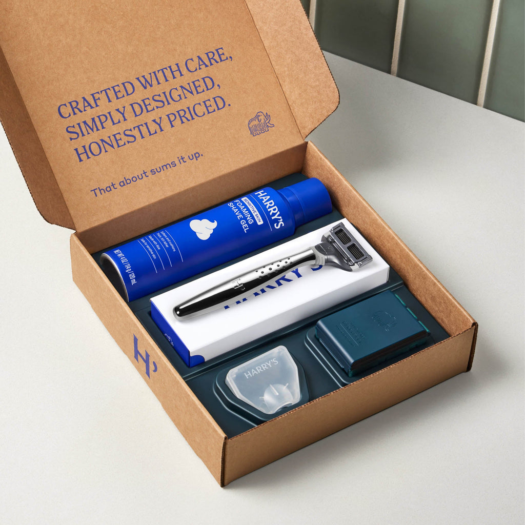 Harry's Original Shave Set - Routine Ready Razor Handle