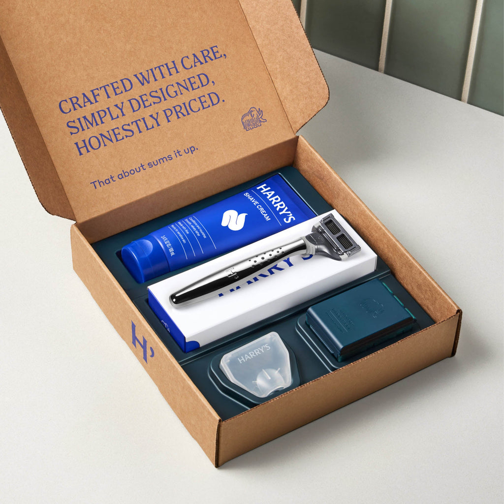 Harry's Original Shave Set - Routine Ready Razor Handle