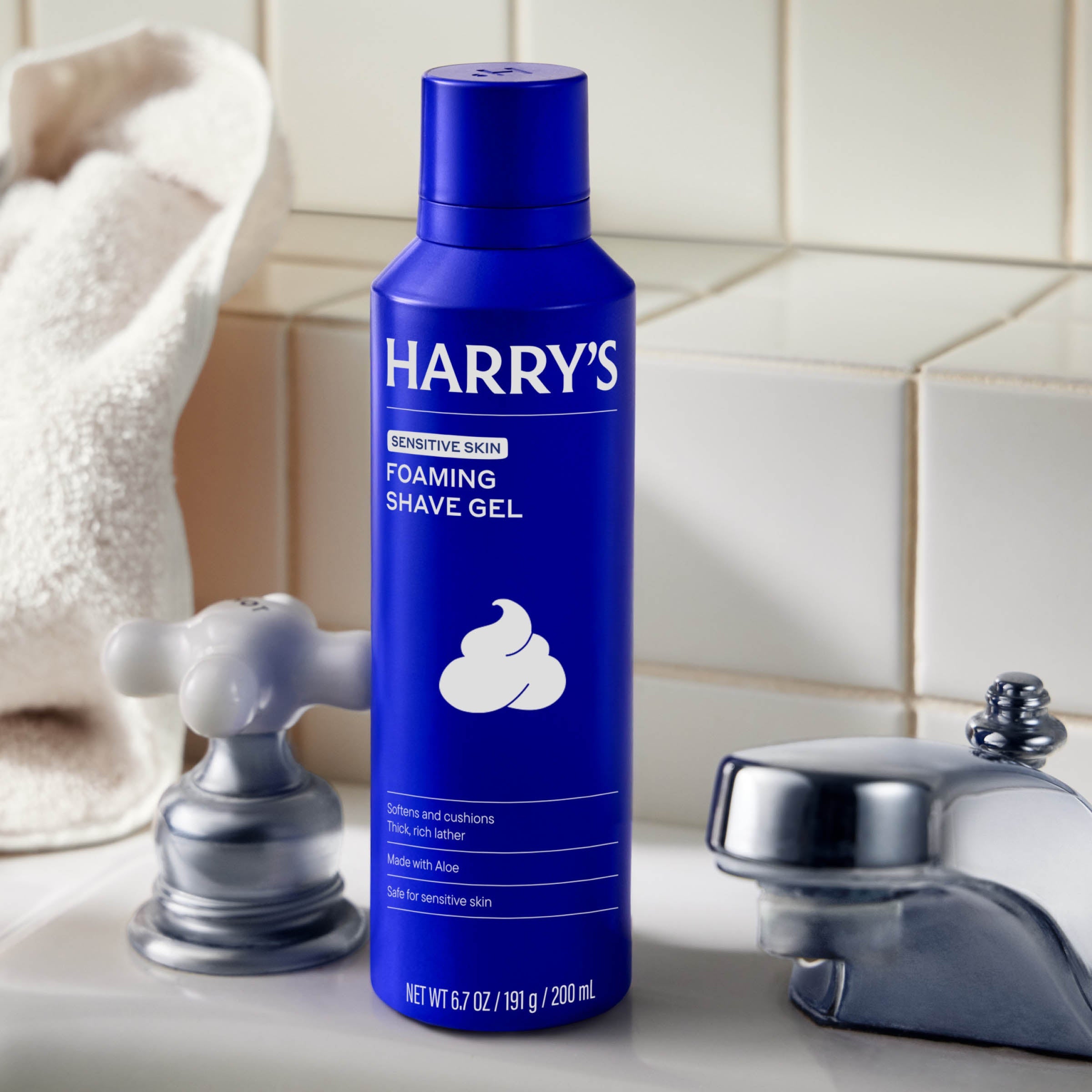 Shave Gel - Face Ready Razor Handle