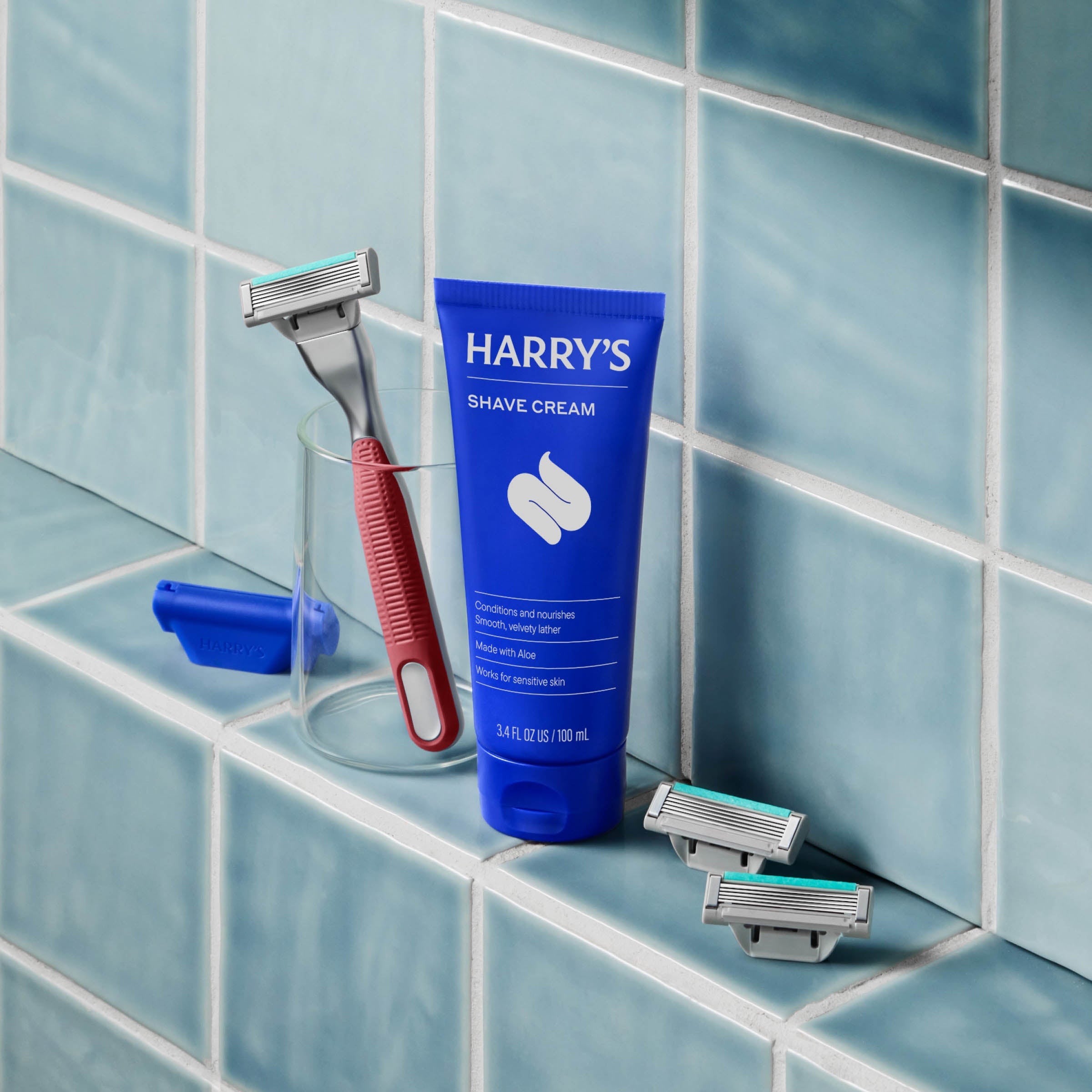 Harry's Plus Shave Set - Grooming Shave Cream