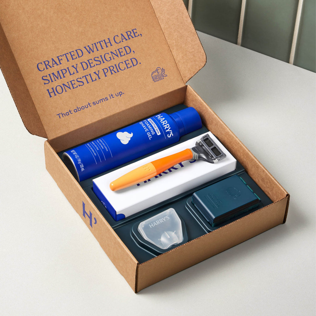 Harry's Original Shave Set - Routine Ready Razor Handle