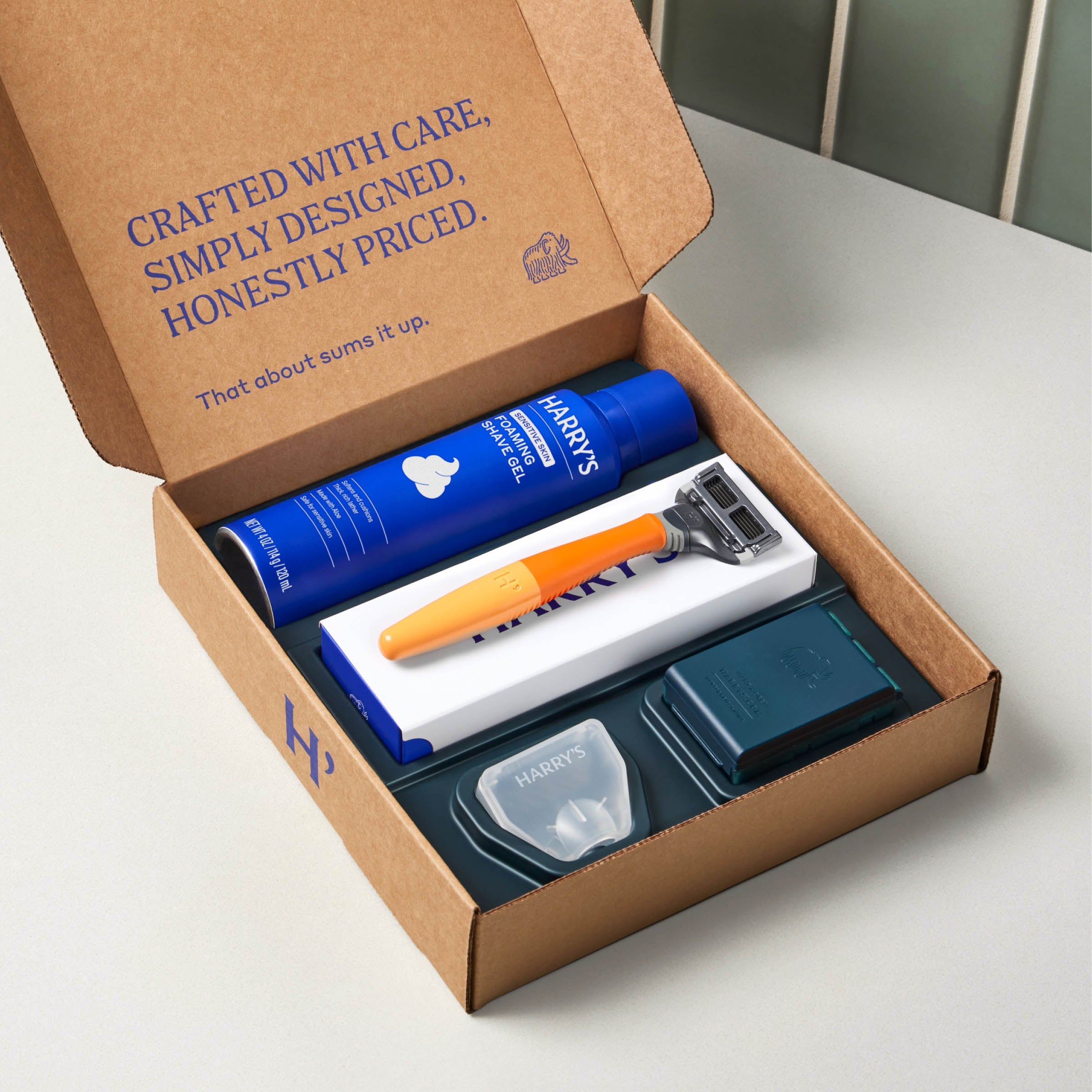 Harry's Original Shave Set - Routine Ready Razor Handle