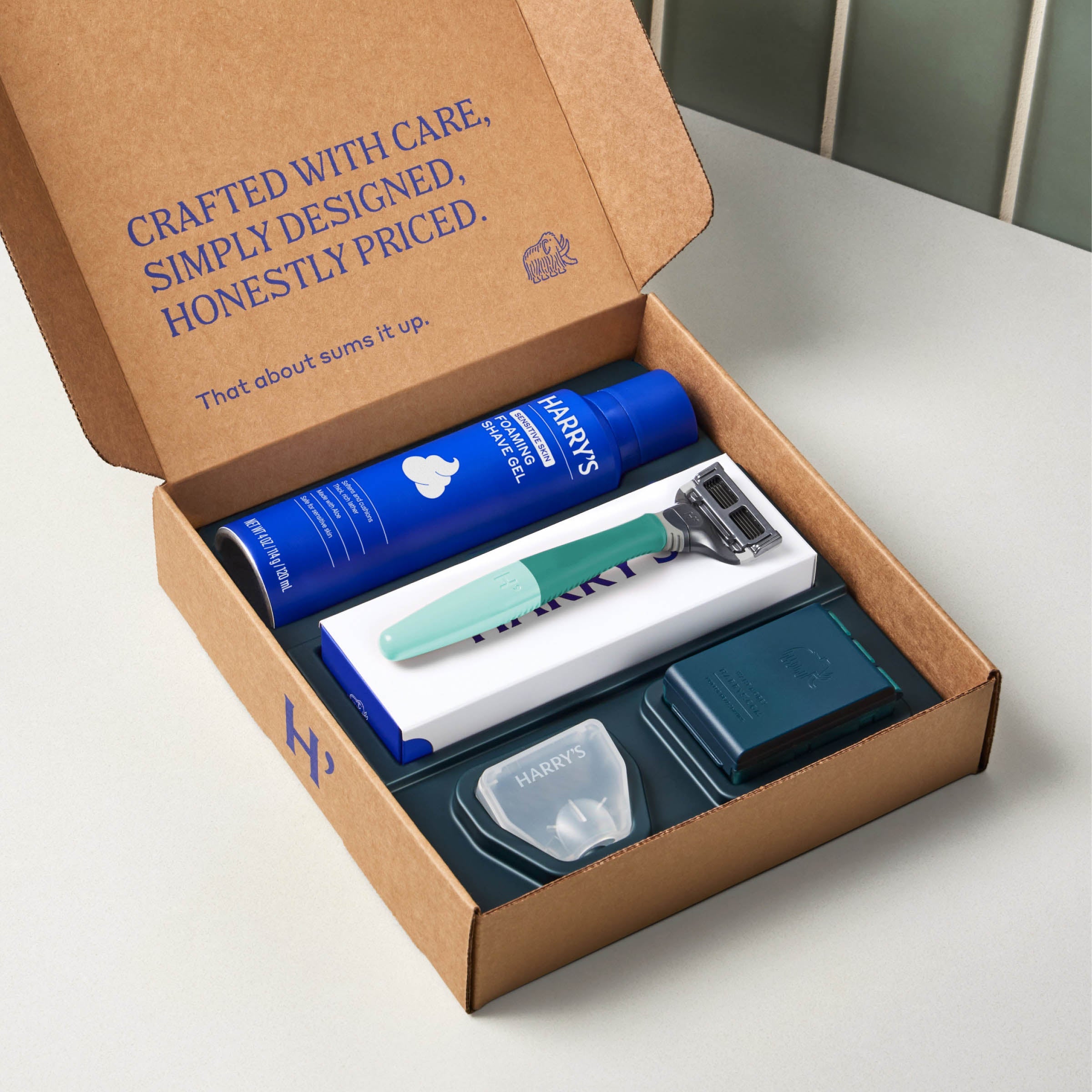 Harry's Original Shave Set - Routine Ready Razor Handle