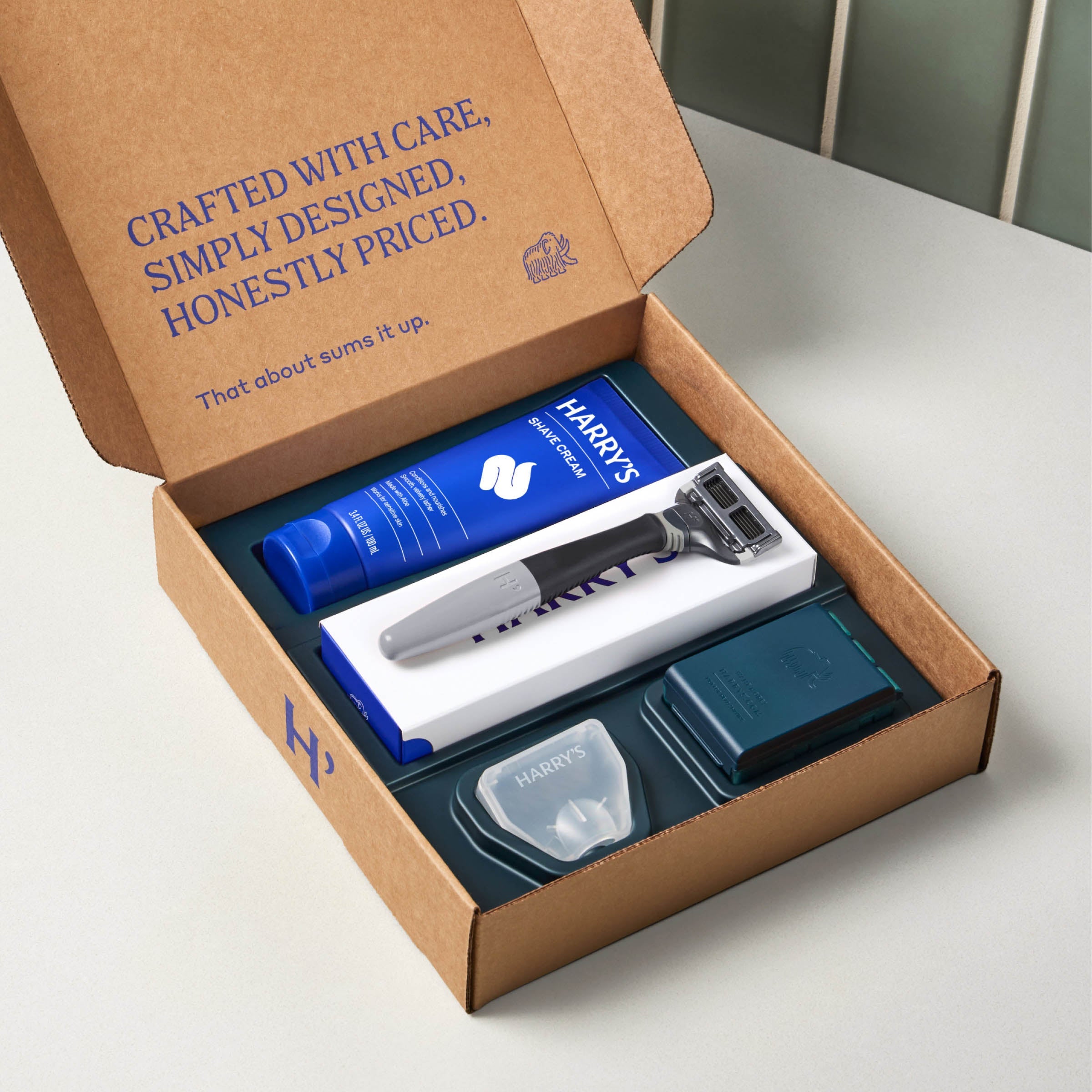Harry's Original Shave Set - Routine Ready Razor Handle