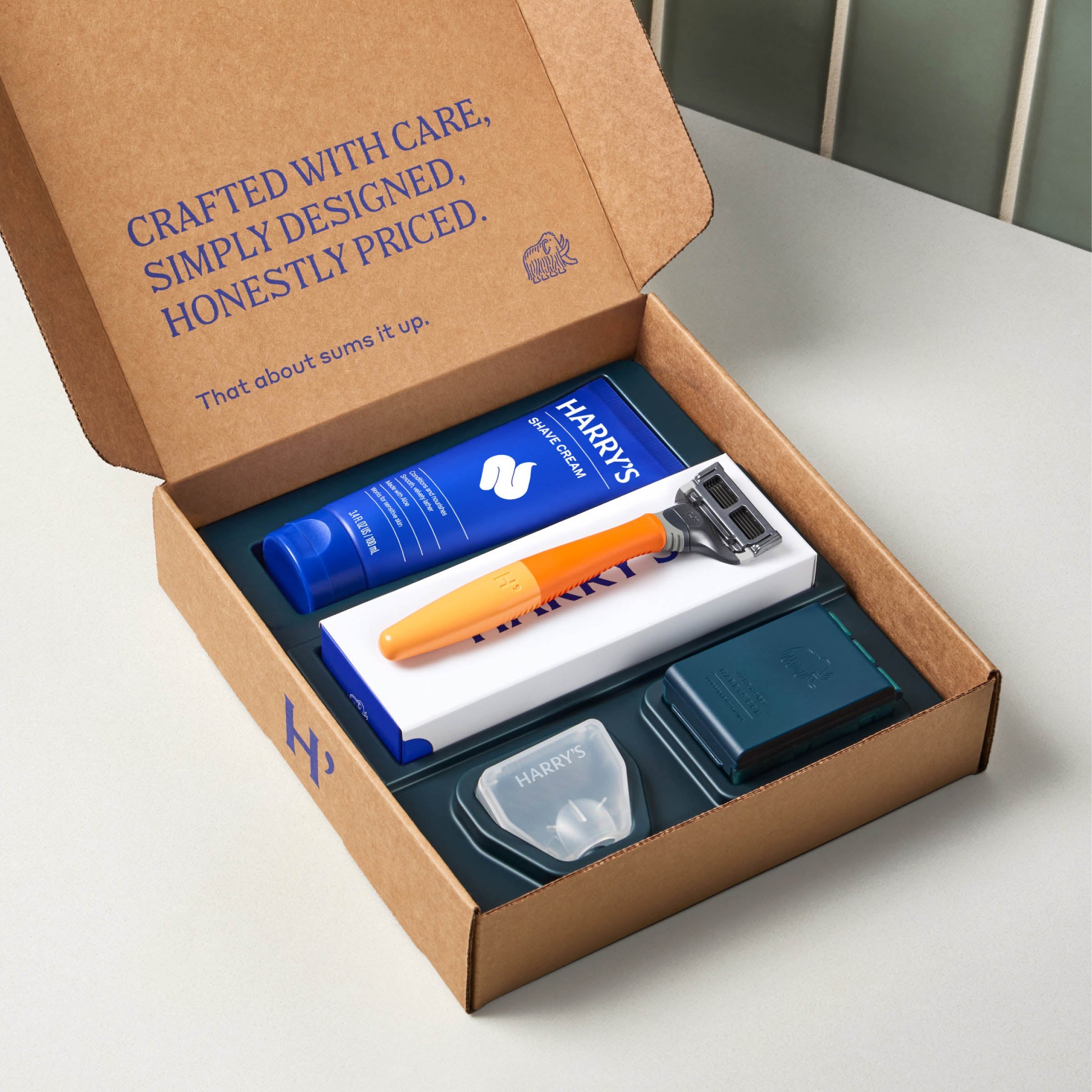 Harry's Original Shave Set - Routine Ready Razor Handle