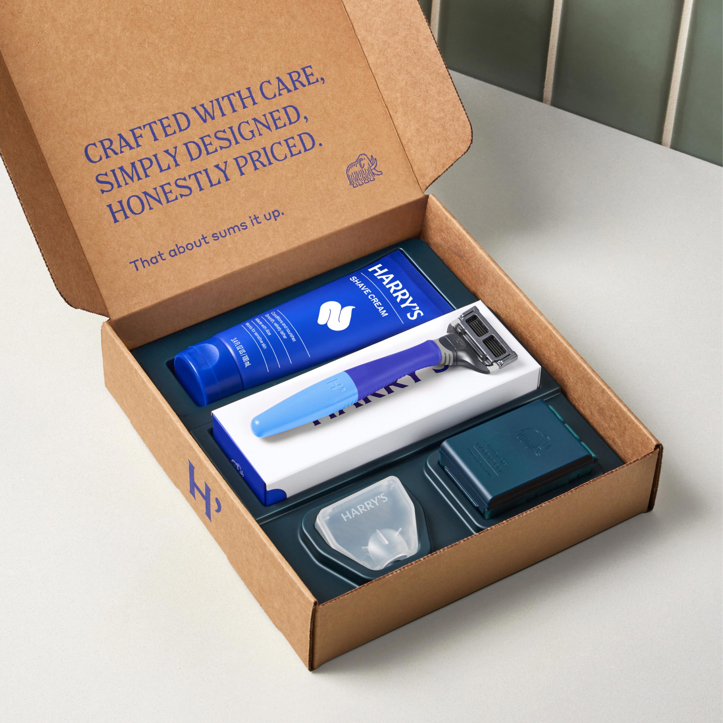 Harry's Original Shave Set - Routine Ready Razor Handle