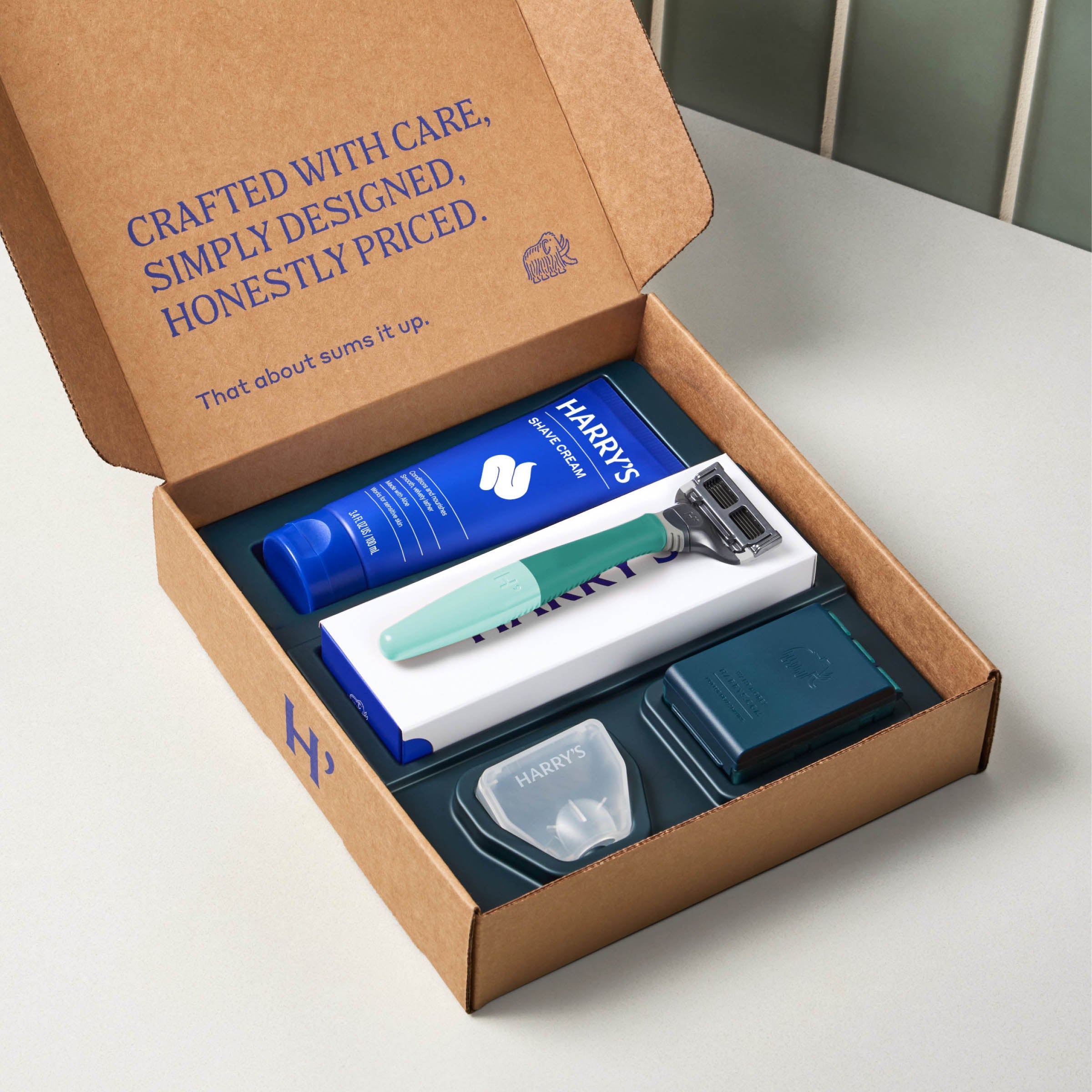 Harry's Original Shave Set - Routine Ready Razor Handle