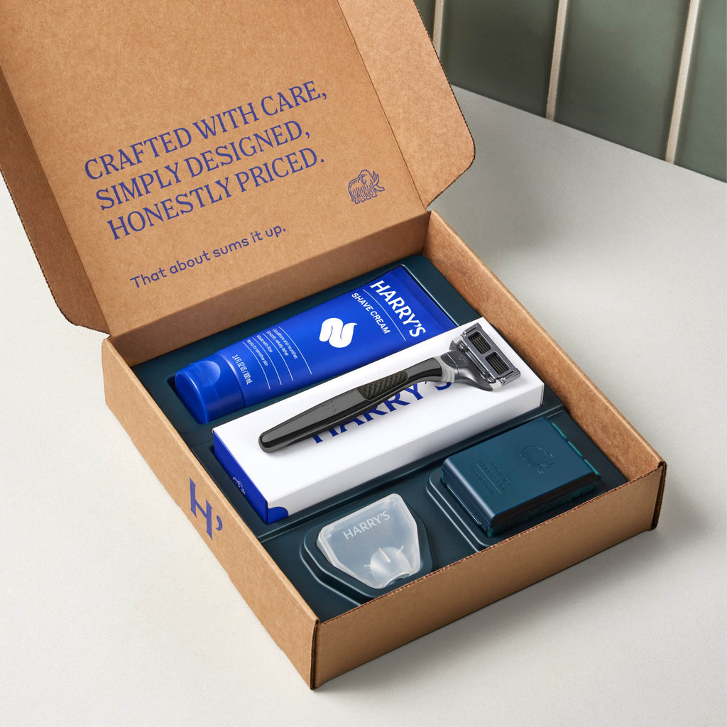 Harry's Original Shave Set - Routine Ready Razor Handle