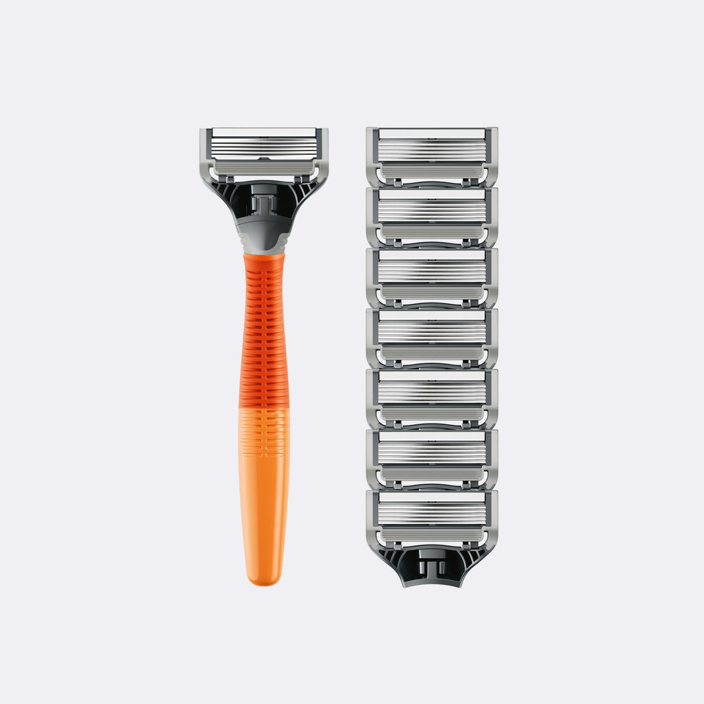 Harry’s Original 7 Blade Value Pack - Grooming Foaming Shave Gel