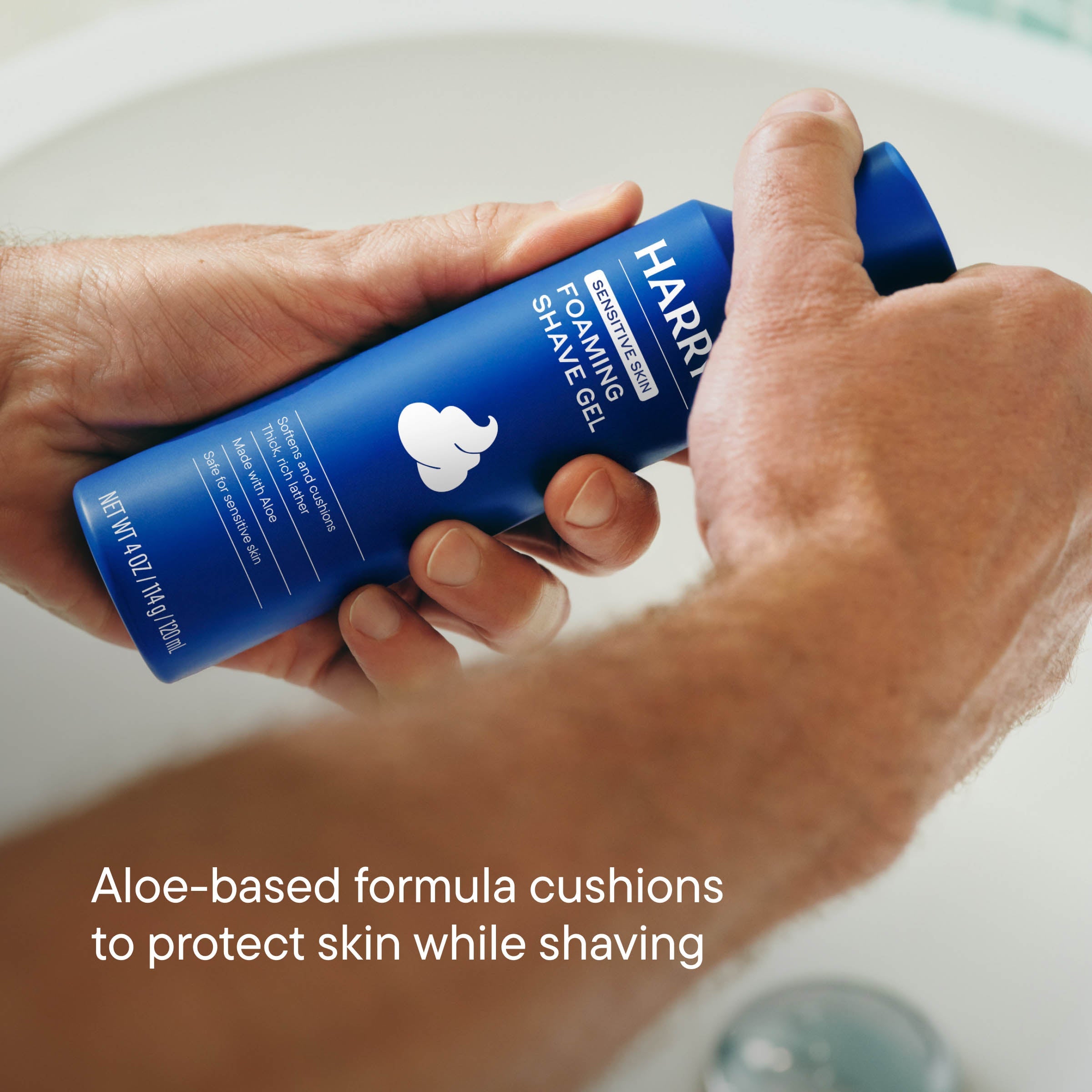 Shave Gel - Face Ready Razor Handle