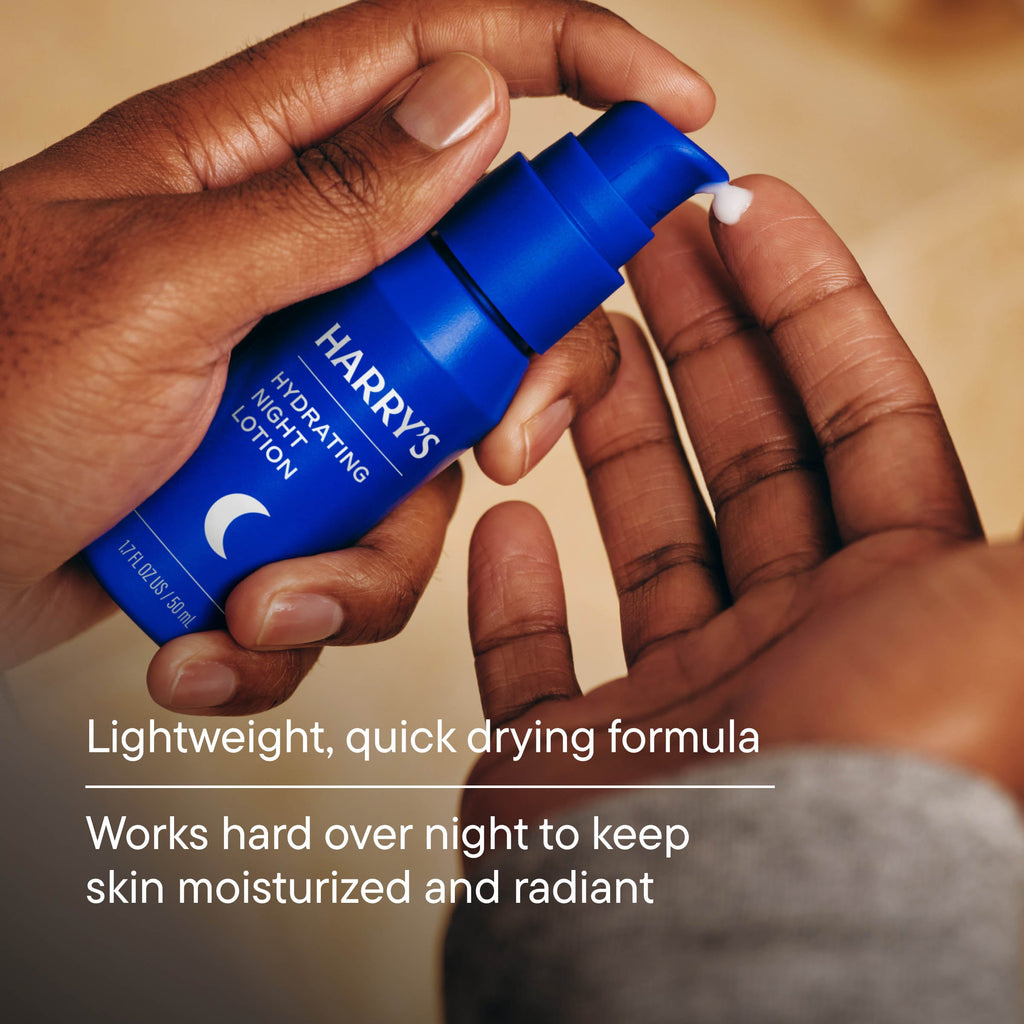 Hydrating Night Lotion 1.7oz - Grooming Face Wash
