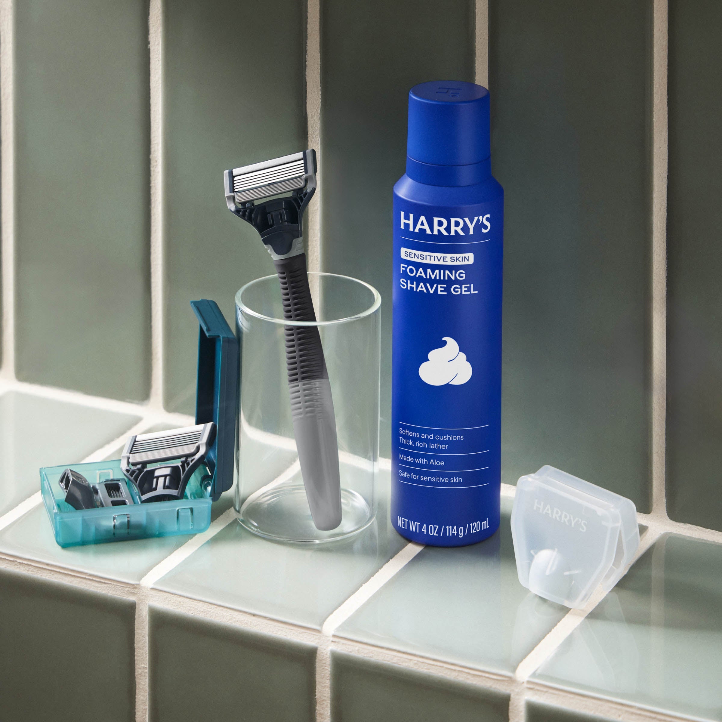 Harry's Original Shave Set - Routine Ready Razor Handle