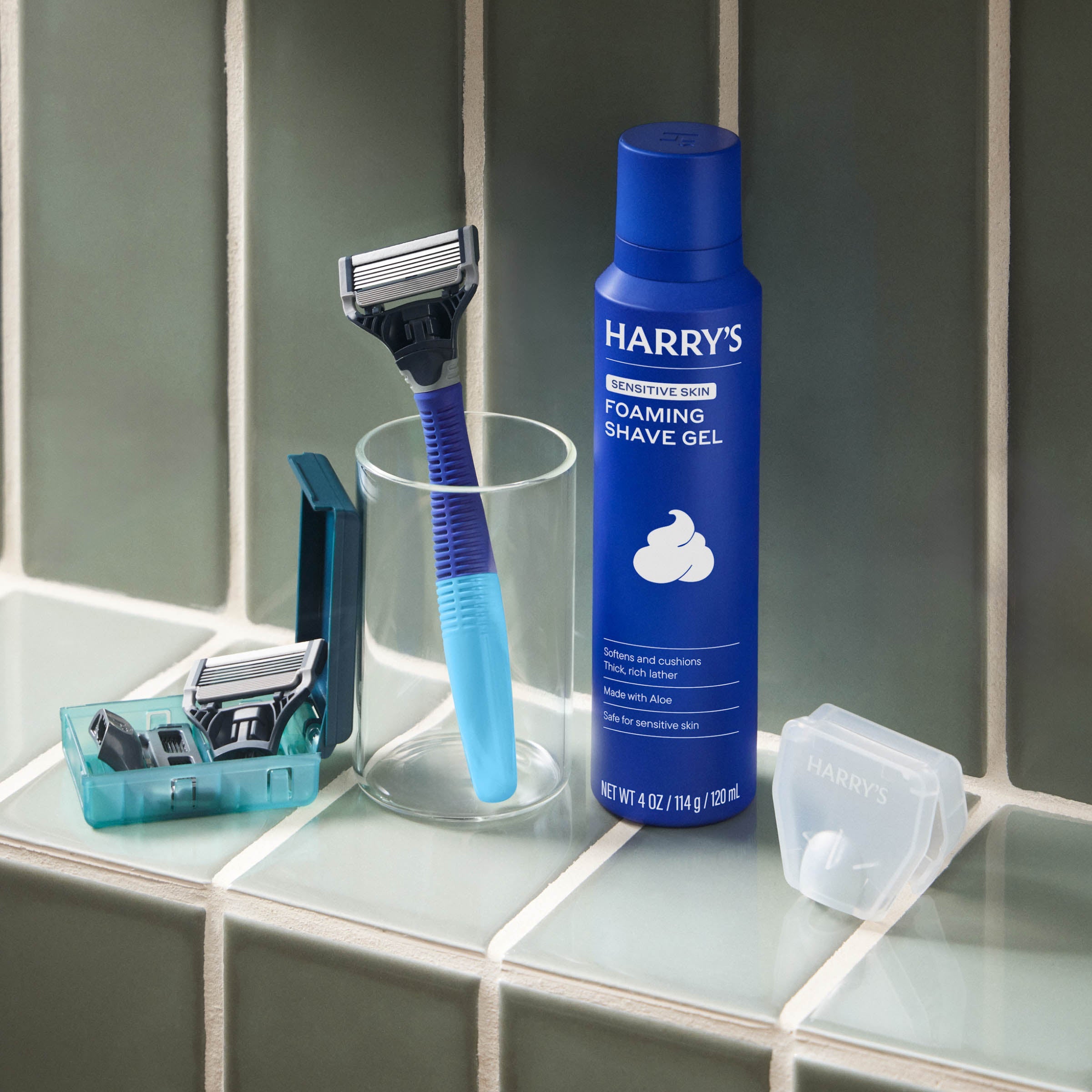 Harry's Original Shave Set - Routine Ready Razor Handle