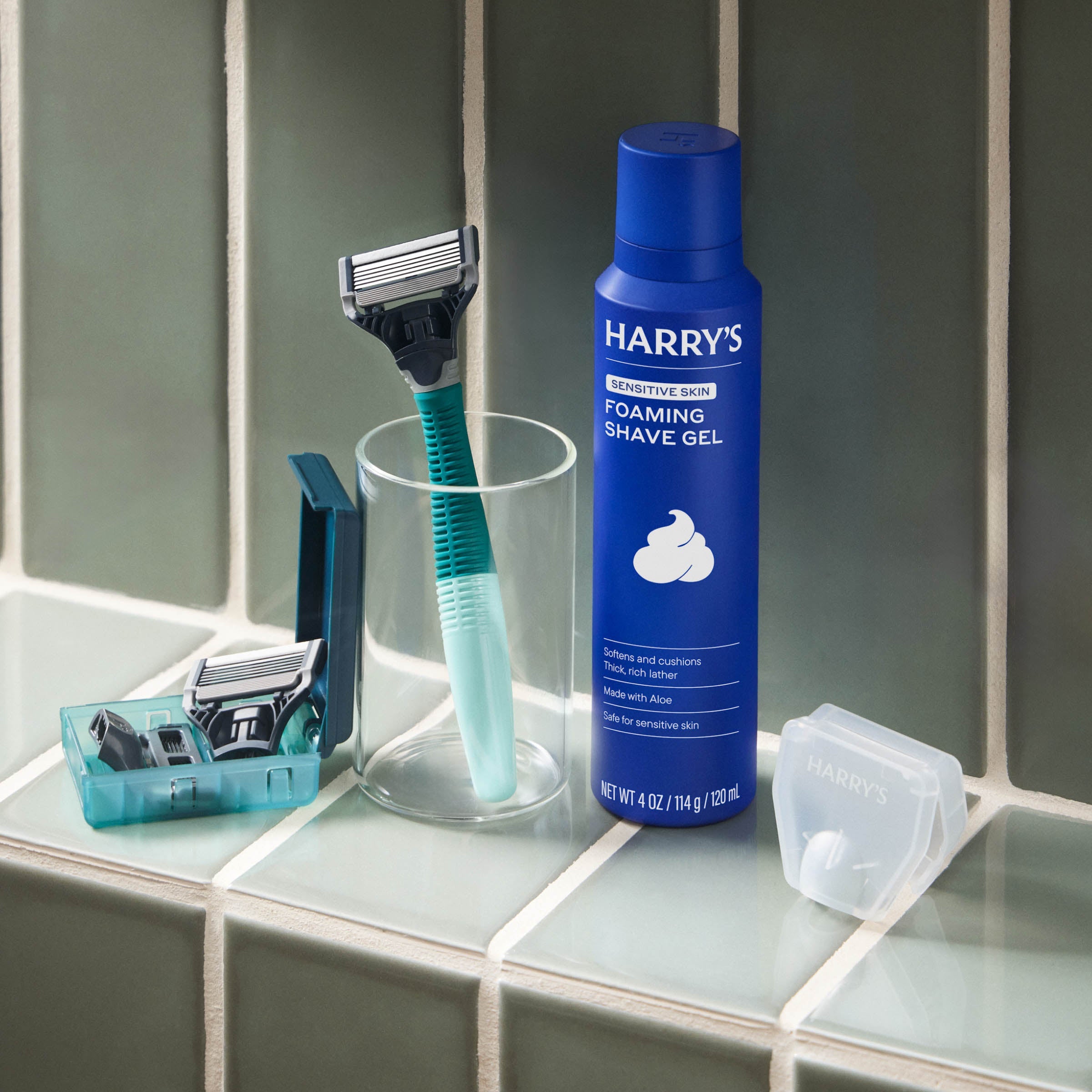 Harry's Original Shave Set - Routine Ready Razor Handle