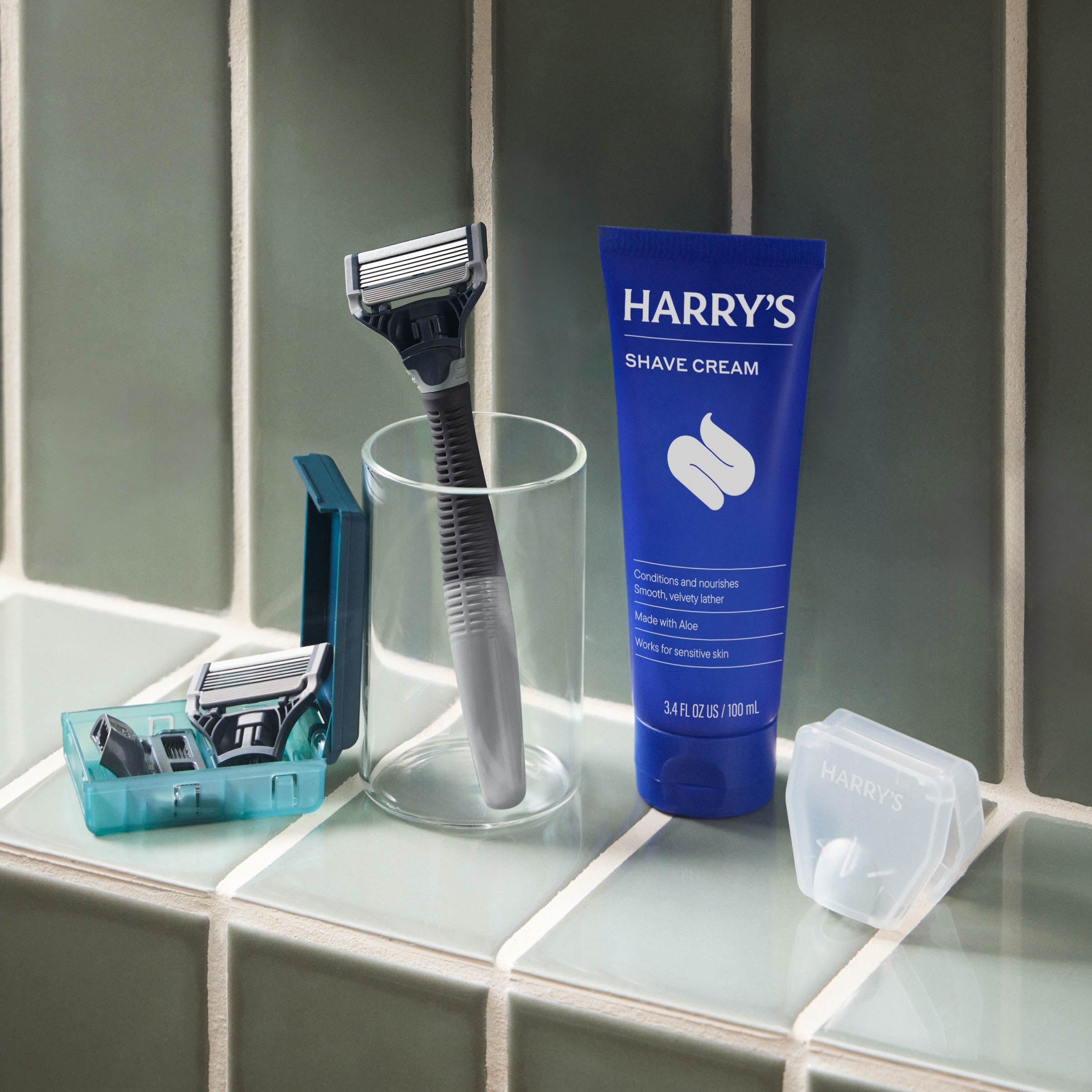 Harry's Original Shave Set - Routine Ready Razor Handle