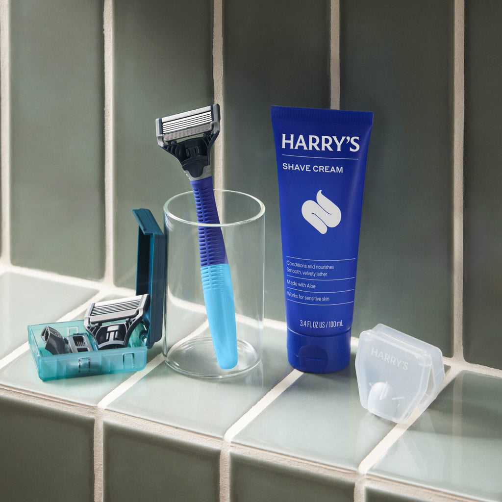 Harry's Original Shave Set - Routine Ready Razor Handle