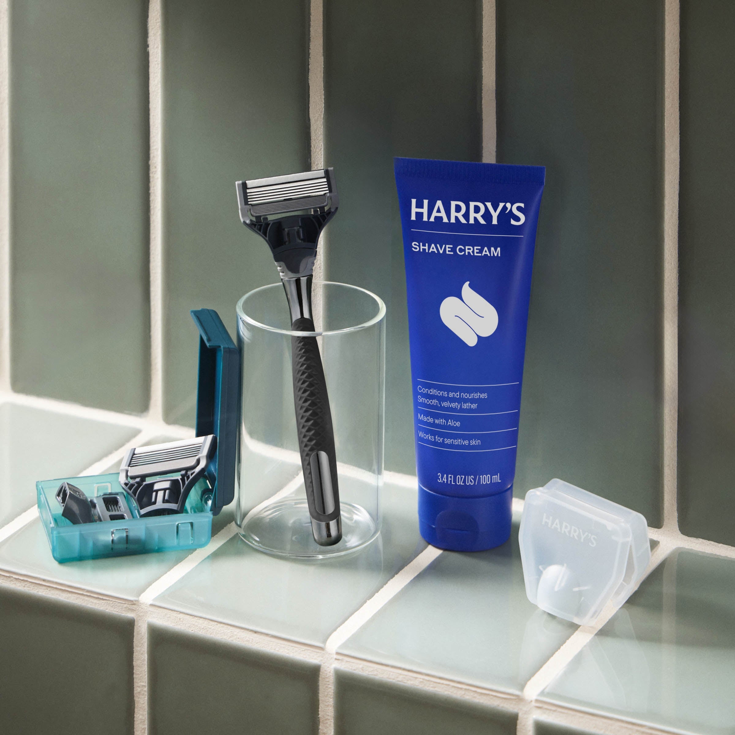 Harry's Original Shave Set - Routine Ready Razor Handle