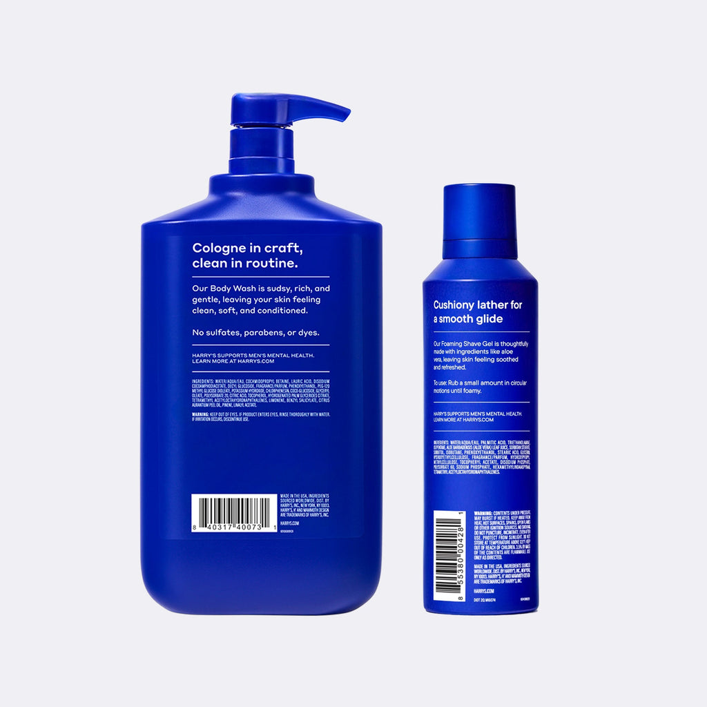 Harry's Plus Full Lather Value Bundle - Face Ready Grooming Set