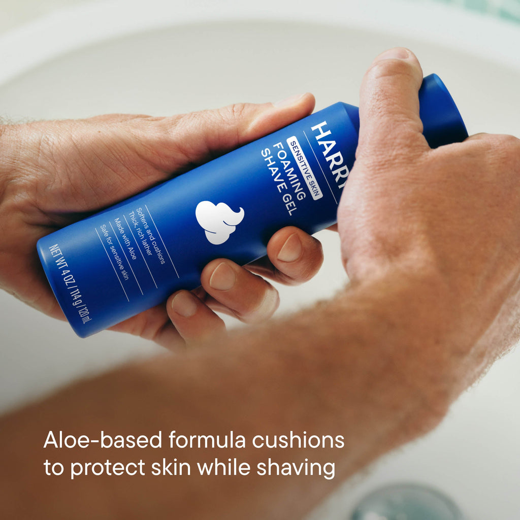 Harry's Original 8 Blades & 1 Shave Gel - Grooming Razor Handle