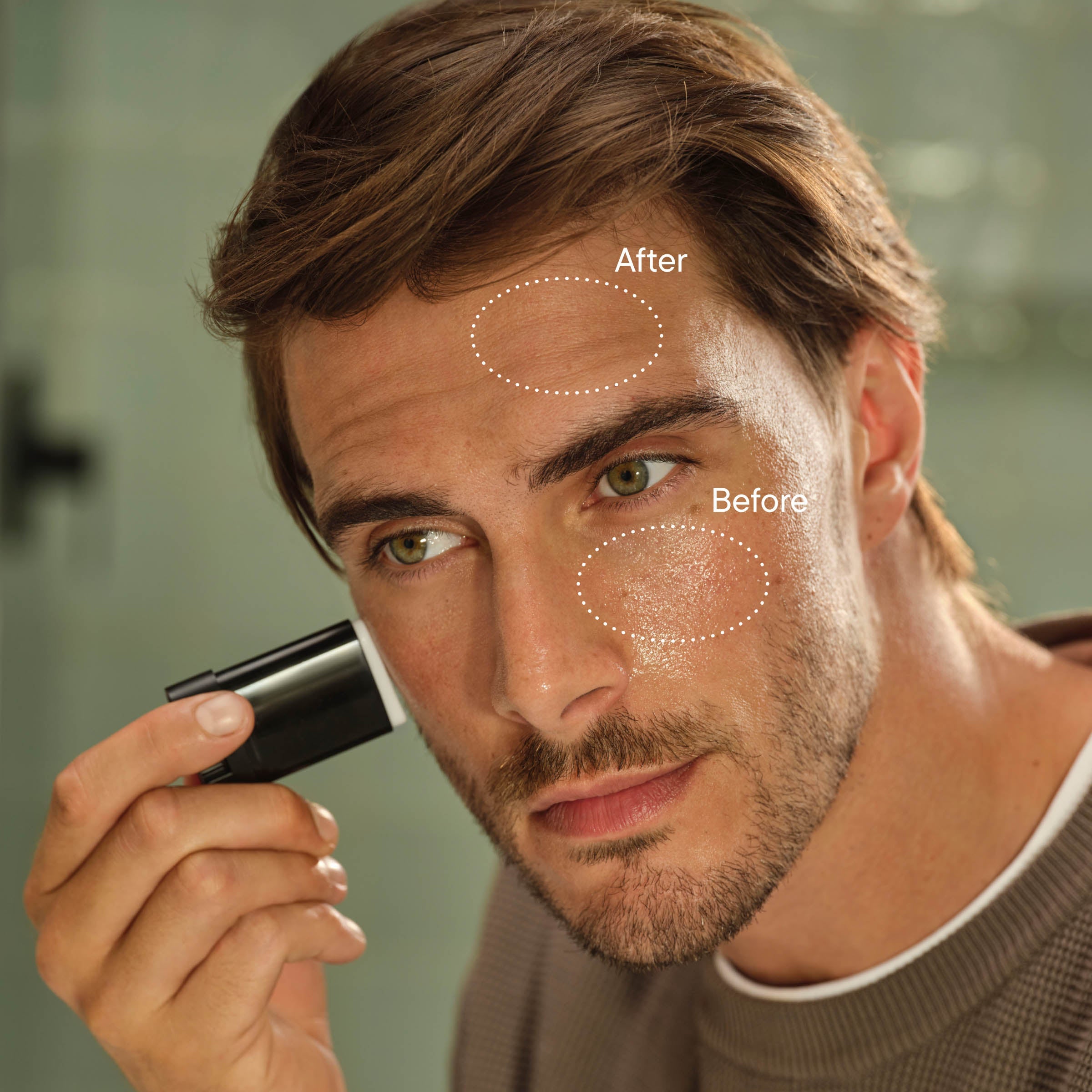 Anti-Shine - Single - Skin Friendly Facial Hair Care