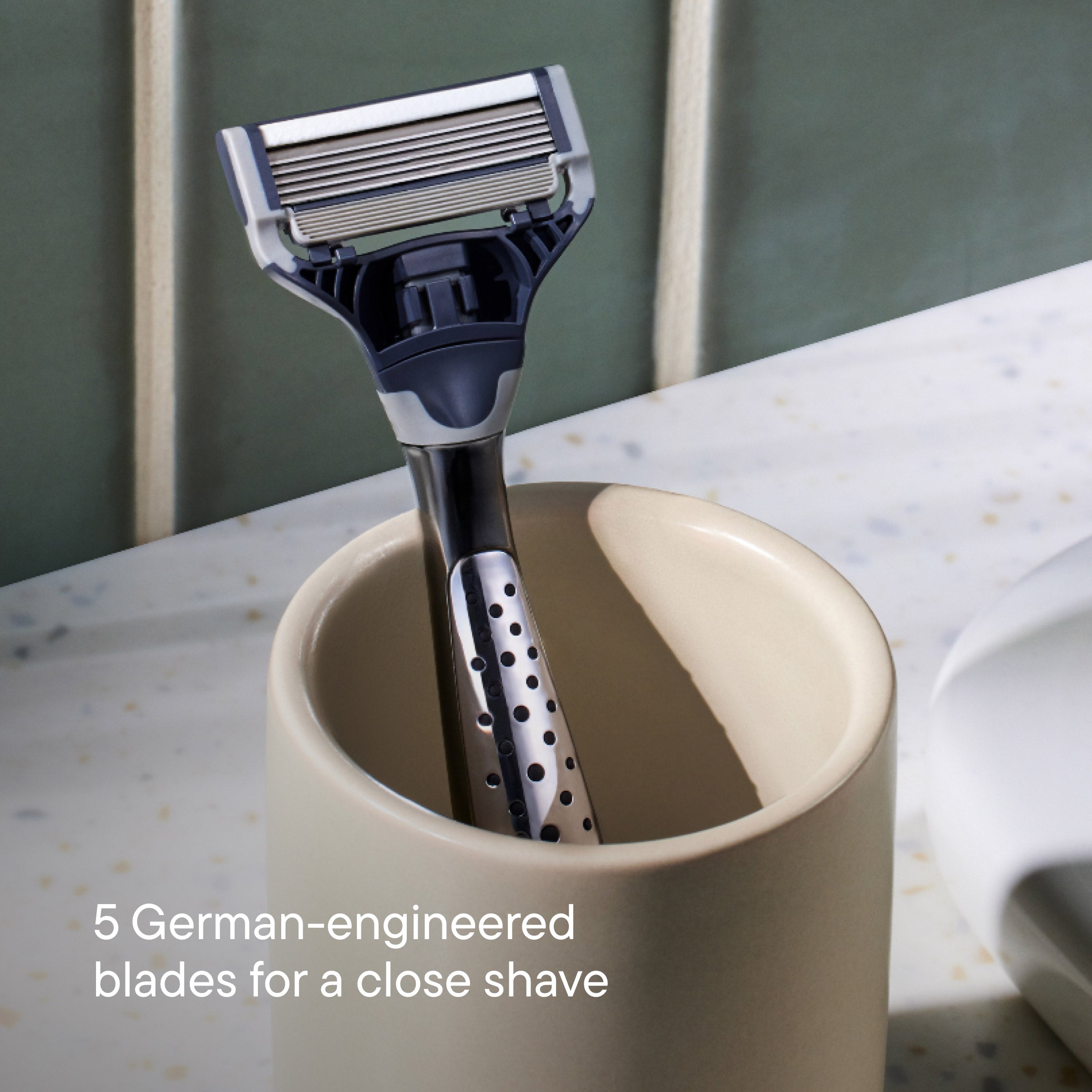 Harry's Original Shave Set - Routine Ready Razor Handle