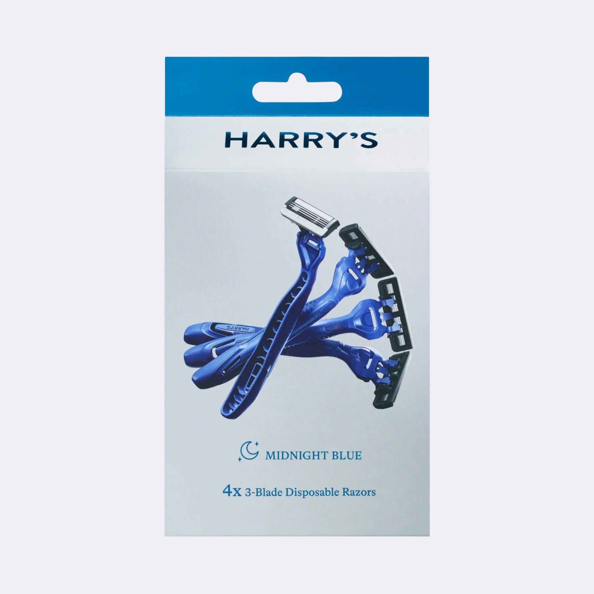 Disposable Razors - Midnight Blue - Sleek Shaving Razor