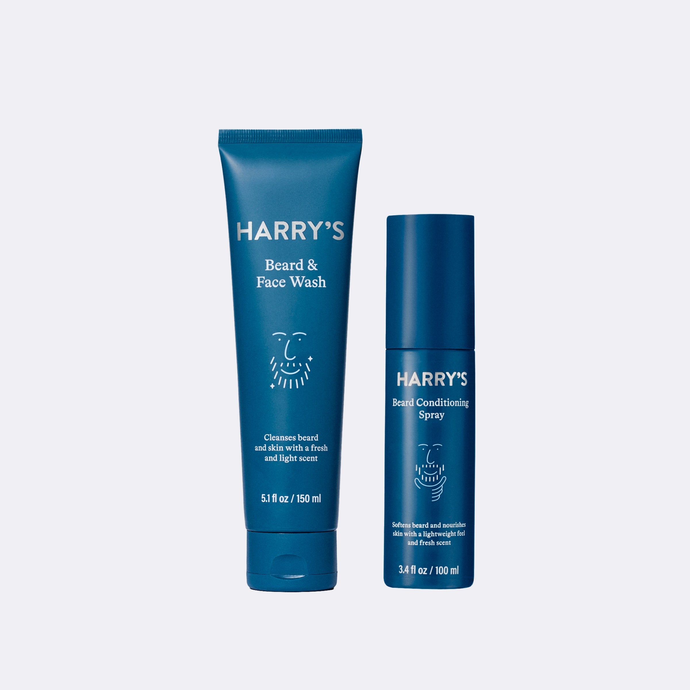 Beard Care Bundle - Skin Friendly Bathroom Grooming Kit