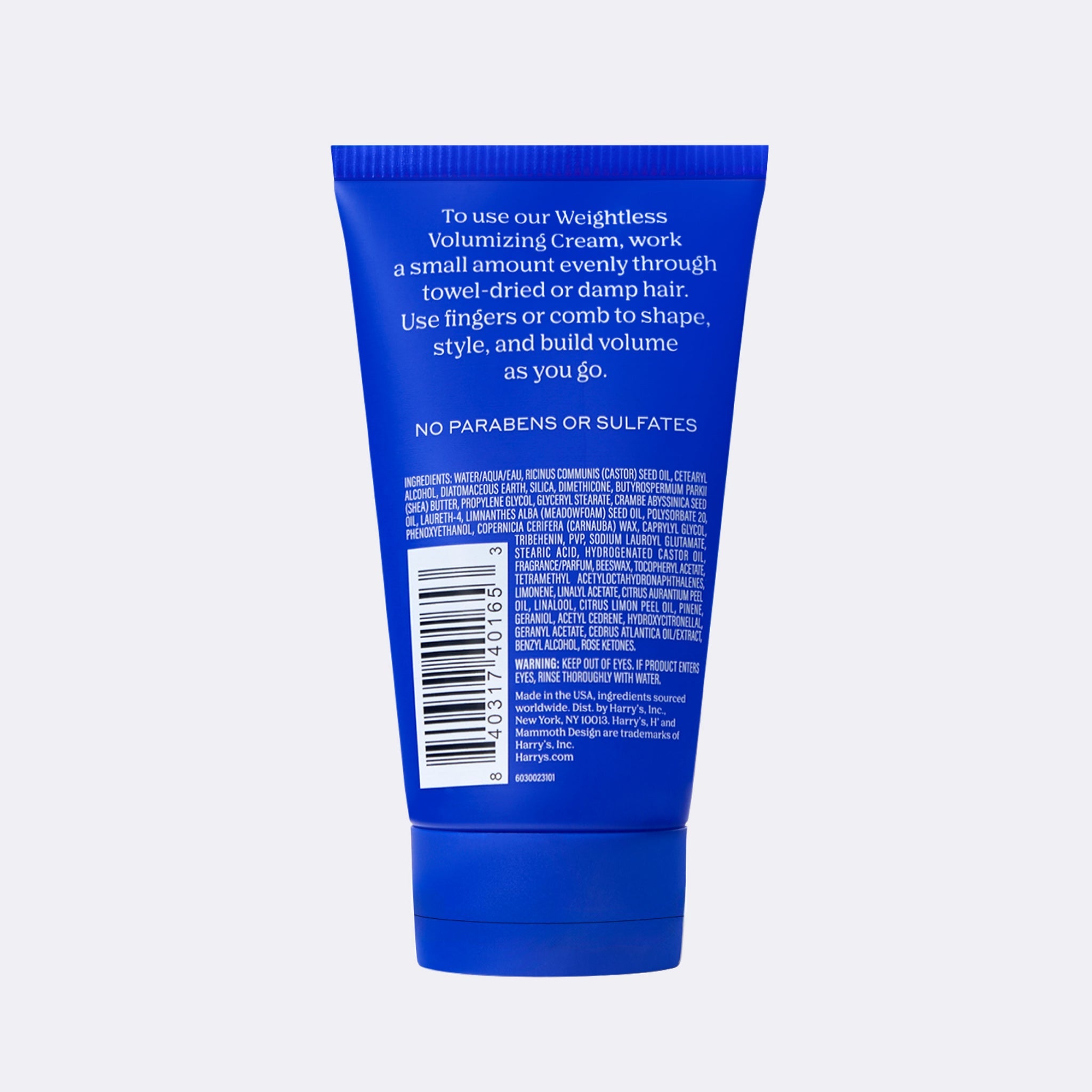 Weightless Volumizing Cream 4oz - Fresh Shower Gel