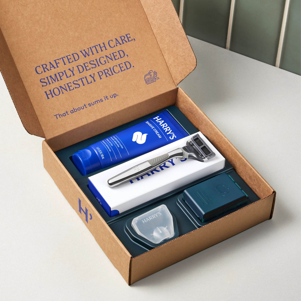 Harry's Original Shave Set - Routine Ready Razor Handle