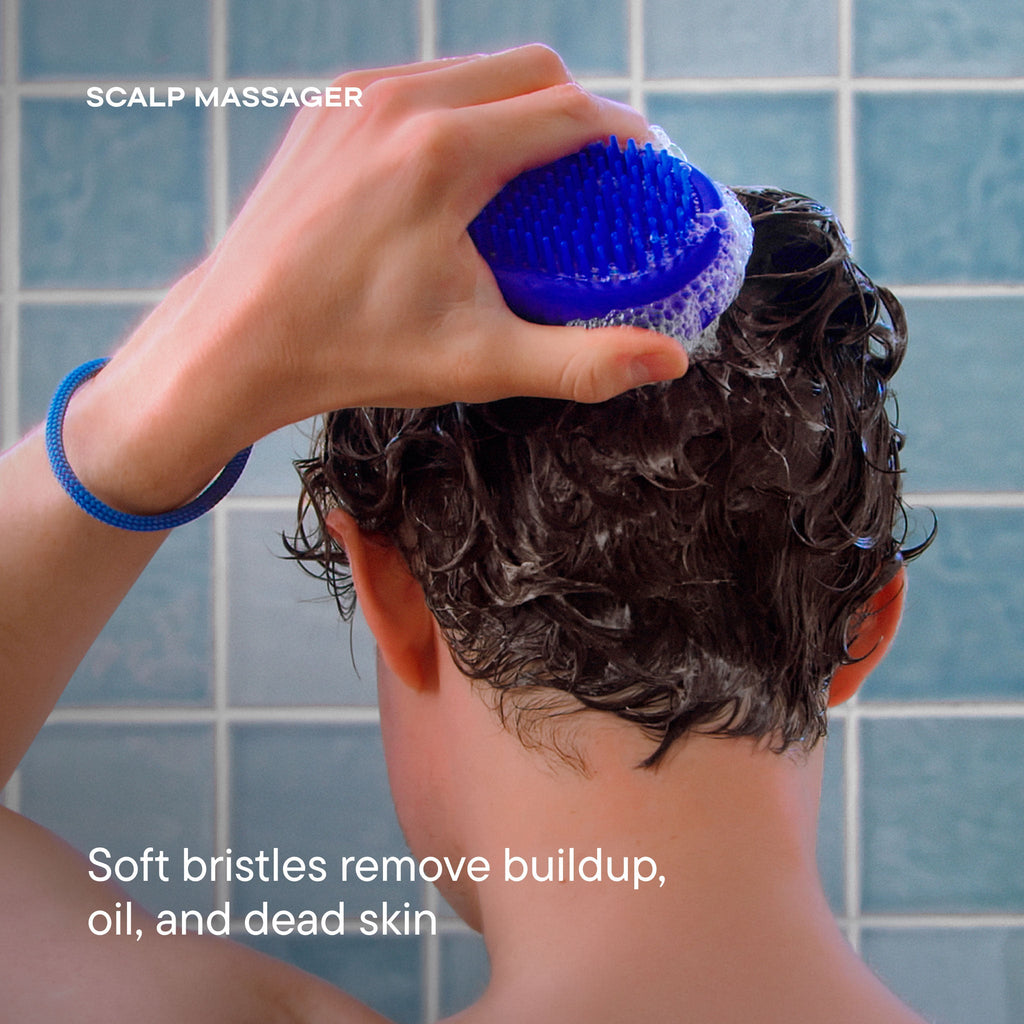 Harry’s 2 In 1 Scalp & Body Scrubber - Easy Easy Grip Razor